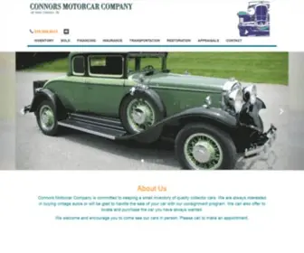 Connorsmotorcar.com(Connors Motorcar Company) Screenshot