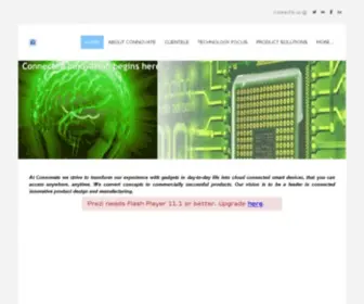 Connovatech.com(このドメインはお名前.comで取得されています) Screenshot