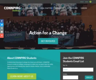 Connpirgstudents.org(CONNPIRG Students) Screenshot