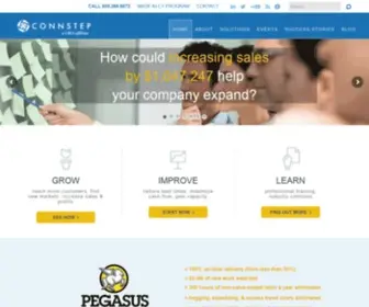 Connstep.org(Connecticut Business Consulting) Screenshot