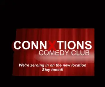 Connxtionscomedyclub.com(Connxtions) Screenshot