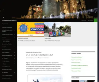Conocepueblanatural.com(Conoce Puebla Natural) Screenshot