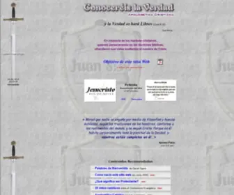 Conocereislaverdad.org(Apologética Cristiana) Screenshot