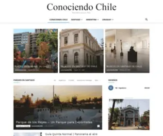 Conociendochile.cl(Conociendo Chile) Screenshot