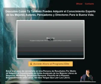 Conocimientoexperto.com(Conoce el programa que ayudará ajustar tu Estado Mental) Screenshot