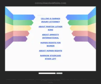 Conocimientoinfinito.com(Conocimiento Infinito) Screenshot