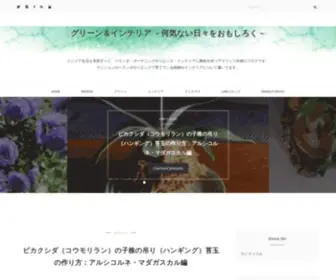 Conophy.com(グリーン＆インテリア) Screenshot