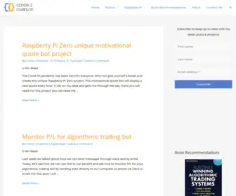 Conorjohanlon.com(Algo Trader) Screenshot