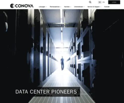 Conova.net(Ihr Partner für maßgeschneiderte IT) Screenshot