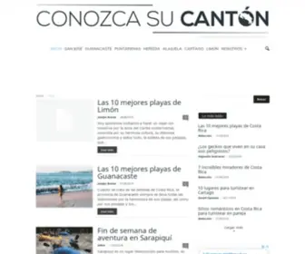 Conozcasucanton.com(Conozca su Cantón) Screenshot