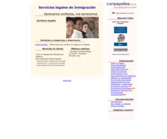 Conpapeles.com(España) Screenshot