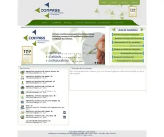 Conpass.com.br(Conpass Concursos Públicos e Assessorias) Screenshot