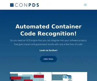 Conpds.com(Automated Container Code Recognition (OCR)) Screenshot