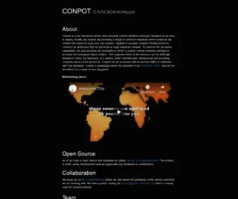 Conpot.org(Conpot) Screenshot