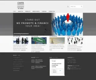 Conprobank.com(Conceiving and Promoting Ideas) Screenshot