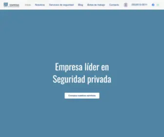 Conpryssa.mx(Empresa de Seguridad Privada) Screenshot