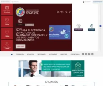 Conpucol.org(Inicio) Screenshot