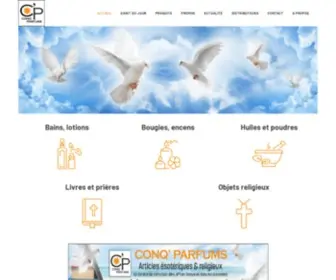 Conq-Parfums.com(Conq Parfums) Screenshot