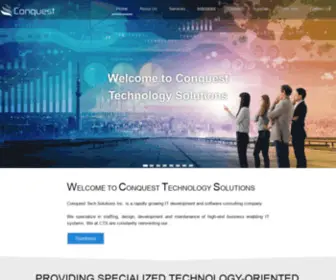 Conq-Tech.uk(IT Development and Software Consulting Company) Screenshot