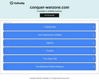 Conquer-Warzone.com(Conquer Warzone) Screenshot