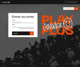 Conqueronline.com.br(Faça login com seu e) Screenshot