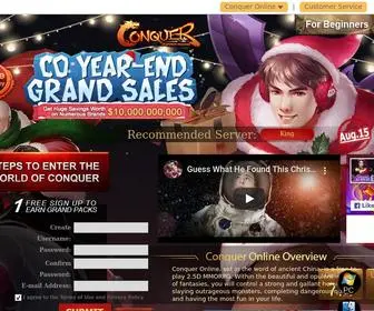 Conqueronline.com Screenshot