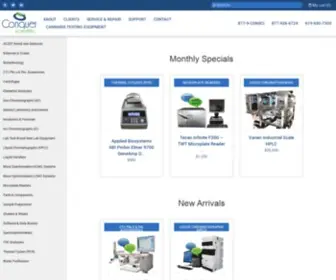 Conquerscientific.com(Used Lab Equipment) Screenshot