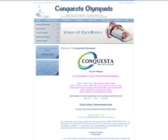 Conquestaolympiads.com(Conquestaolympiads) Screenshot