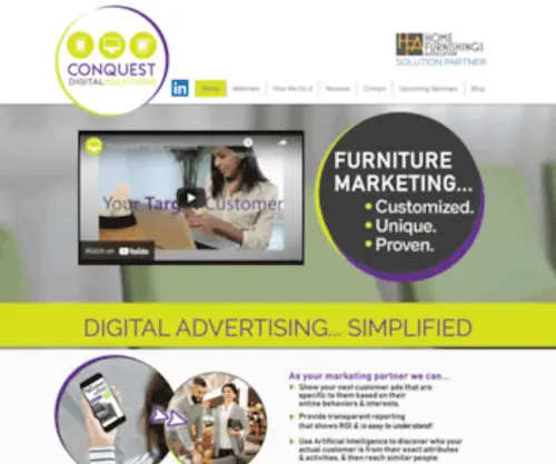 Conquestdigitalsolutions.com(Digital Advertising Agency) Screenshot