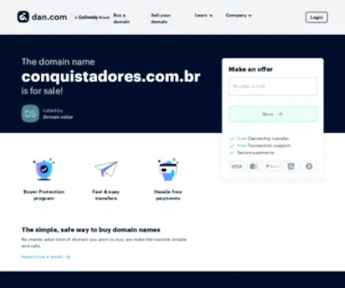 Conquistadores.com.br(Conquistadores) Screenshot