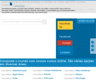 Conquistarformacao.com.br(Conquistar Formação) Screenshot
