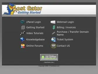 Conradblickenstorfer.com(HostGator Website Startup Guide) Screenshot