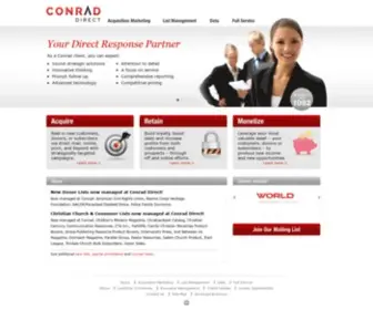 Conraddirect.com(Direct Response) Screenshot