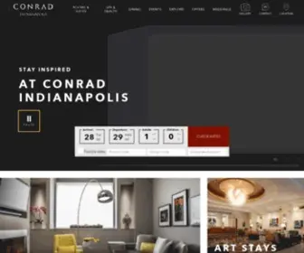 Conradindianapolis.com(Conrad Indianapolis) Screenshot