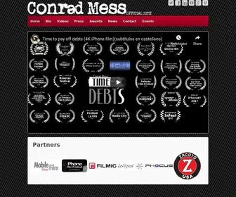 Conradmess.com(Conrad Mess Official Website) Screenshot