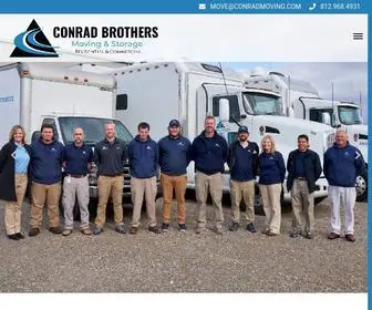 Conradmoving.com(Conrad Brothers Moving and Storage) Screenshot