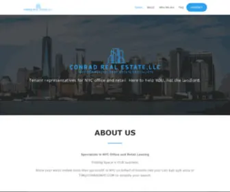 Conradnyc.com(Conrad Real Estate) Screenshot