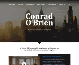 Conradobrien.com(Conrad O'Brien) Screenshot