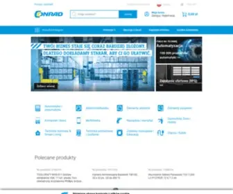 Conrad.pl(Conrad Electronic) Screenshot