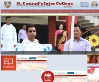 Conrads.in(Conrad's Inter College Best ICSE School In Agra) Screenshot