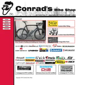 Conradsbikeshop.com(Conrad's Bike Shop) Screenshot