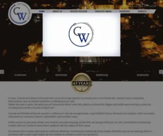 Conradwoodlaw.com(Conrad/Wood Law in Lancaster) Screenshot