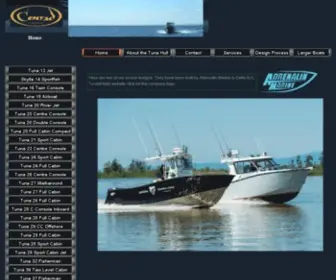 Conradyachts.com(Custom Aluminum Boat Designers in Canada) Screenshot