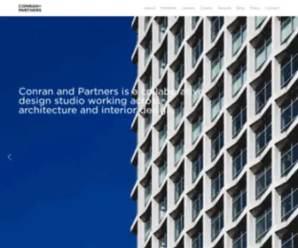 Conranandpartners.com(Conran and Partners) Screenshot