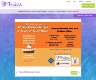 Conroecajuncatfishfestival.com(Friends of Conroe) Screenshot