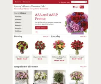 Conroysflowers-Thousandoaks.com(Conroy's Flowers Thousand Oaks) Screenshot