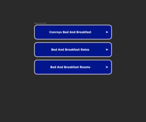 Conroysinn.com(Berkshires Bed and Breakfast) Screenshot