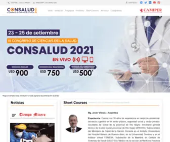 Consalud2021.com(CONSALUD 2021) Screenshot