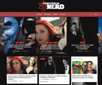 Consciencianerd.com(Consciência Nerd) Screenshot