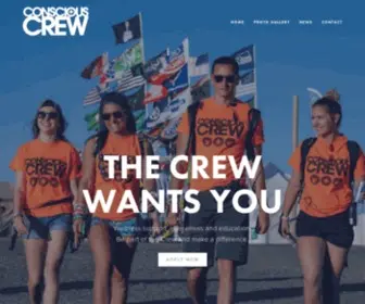 Conscious-Crew.org(Conscious Crew) Screenshot